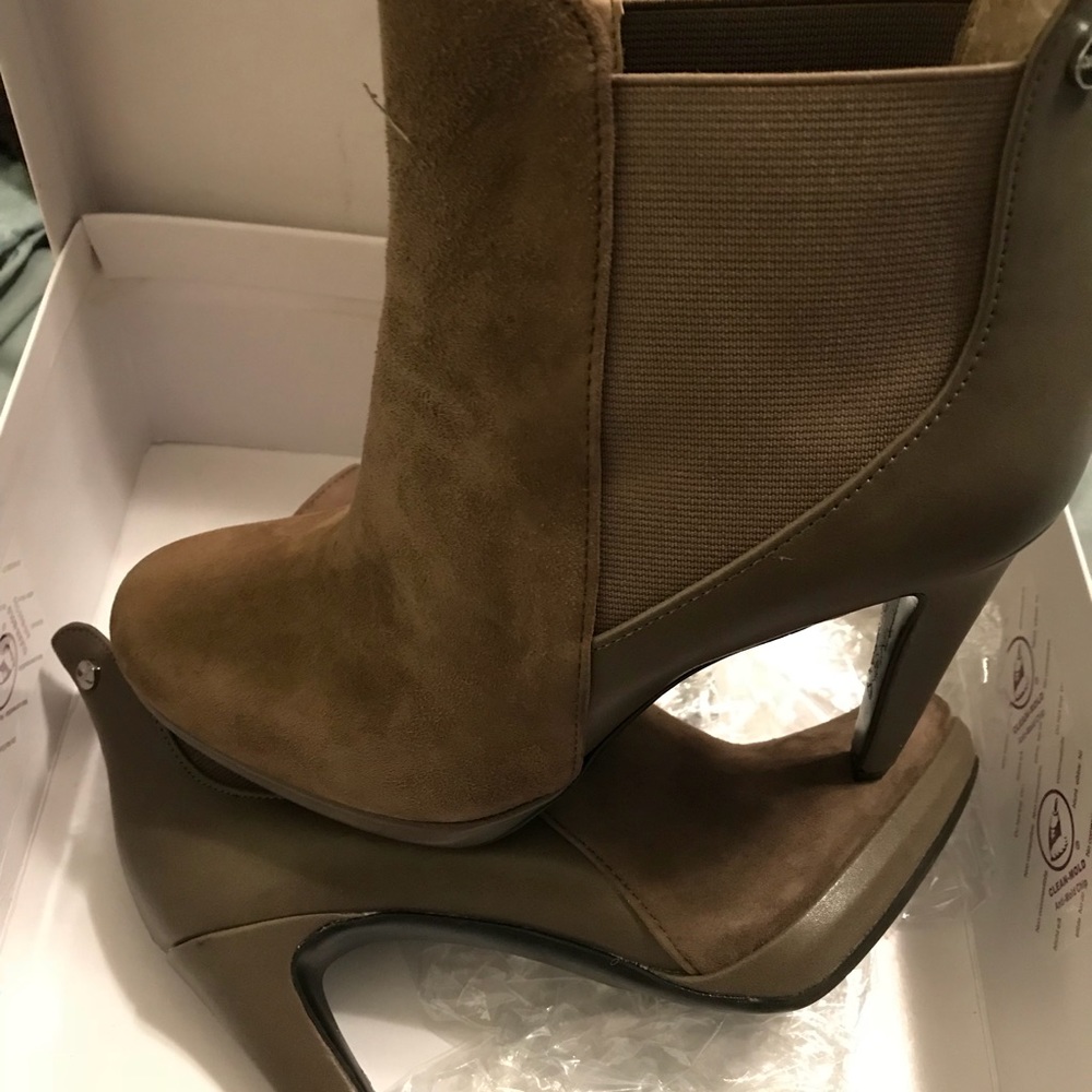 Green booties